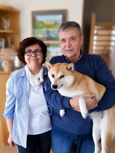 Familienmoment mit Fiene