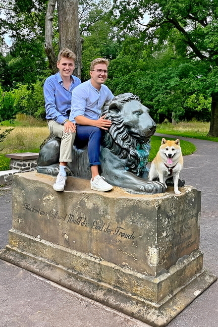 Fiene mit den Enkeln